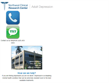 Tablet Screenshot of depressedinseattle.com